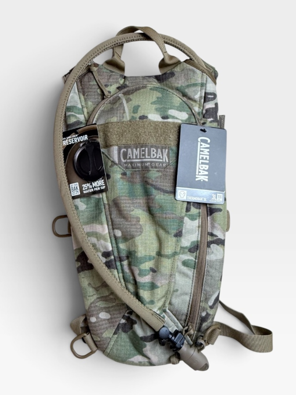CamelBak ThermoBak 3L Hydration Pack Spec Crux Camouflage Camo Performance Wear